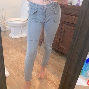 Abercrombie & Fitch Cargo Skinny Jeans (Size 28)